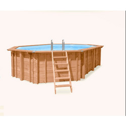 Riviera Relaxation OALL 695 Πισίνα Ξύλινη 695x375x149cm