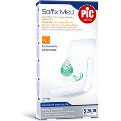 Pic Soffix Med Αποστειρωμένα Αυτοκόλλητα Επιθέματα 20x10cm 5τμχ