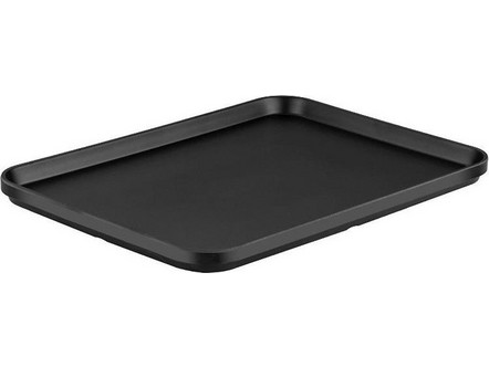 Espiel Πιάτο Φρούτου Μελαμίνης Ορθογώνιο Black Gravity Matt 18x26cm MLB2325K36-6