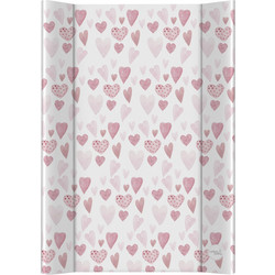 Ceba Baby Lots Of Love Σκληρή Αλλαξιέρα Μωρού Πλαστική 70x50cm Ροζ
