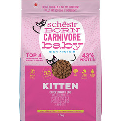 Schesir Kitten Born Carnivore Chicken & Egg 1.25kg