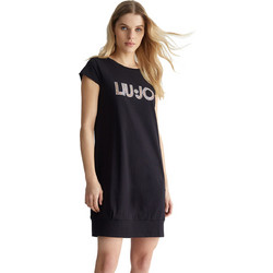 Liu Jo Mini Καλοκαιρινό Καθημερινό Φόρεμα Μαύρο VA4103JS003-09T52