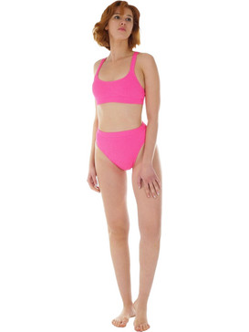 Gsecret Bikini Set Μπουστάκι Ψηλόμεσο Brazil Φούξια 89320-28346