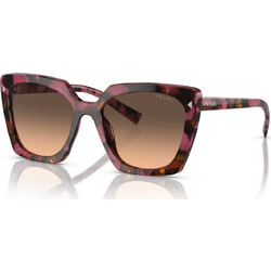 Prada PR23ZS 18N50C Γυναικεία Γυαλιά Ηλίου Πεταλούδα Κοκάλινα Ταρταρούγα με Καφέ Degradee Φακό