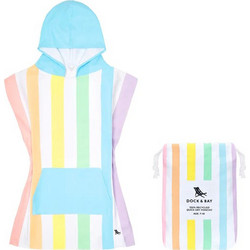 Dock & Bay Unicorn Waves Παιδικό Πόντσο Θαλάσσης Microfiber Πολύχρωμο 55x75cm