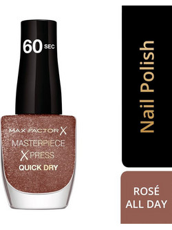 Max Factor Masterpiece Xpress 755 Rose All Day Shimmer Βερνίκι Νυχιών Quick Dry 8ml