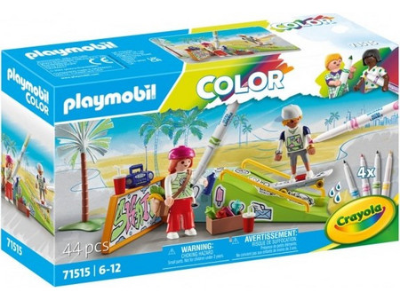 Playmobil Color Πάρκο Skate για 6-12 Ετών 71515