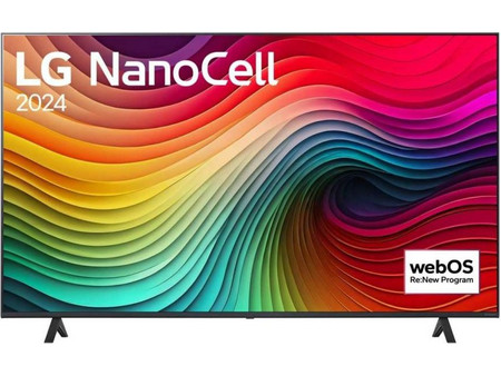 LG 65NANO82T3B Smart Τηλεόραση 65" 4K UHD DLED HDR (2024)