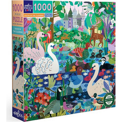 Puzzle eeBoo Ducks in The Clearing 1000 Κομμάτια