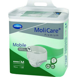Hartmann MoliCare Premium Mobile Medium Πάνες Βρακάκι Ακράτειας 5 Σταγόνες 14τμχ