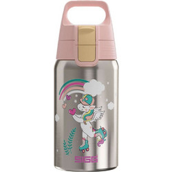 Sigg Uni Skate Παιδικό Παγούρι Θερμός Ανοξείδωτο Ροζ 500ml