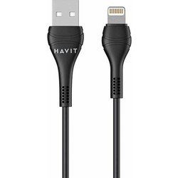 Havit CB6160 USB-A to Lightning Cable 1m Black 6950676205909