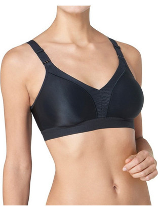 Triumph Triaction Wellness Σουτιέν Minimizer χωρίς Μπανέλα Μαύρο 10184765-0004