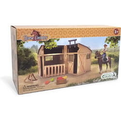 Collecta Στάβλος με Αναβάτρια, Αλογο & Αξεσουάρ 84246