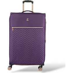 Diplomat ZC9001 Βαλίτσα Μεγάλη 78x48x31cm με 4 Ρόδες Μωβ