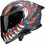 Pilot Helmets Snake SV Reptile-X Black Red Κράνος Μηχανής Full Face 1500gr