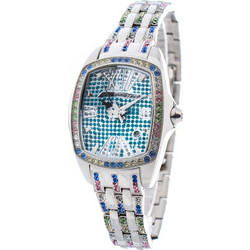 Chronotech Γυναικείο Ρολόι με Πολύχρωμο Μεταλλικό Μπρασελέ CT7930LS-54M
