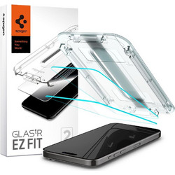 Spigen GLAS.TR EZ Fit FC Tempered Glass Clear 2-pack Clear (iPhone 15 Pro)