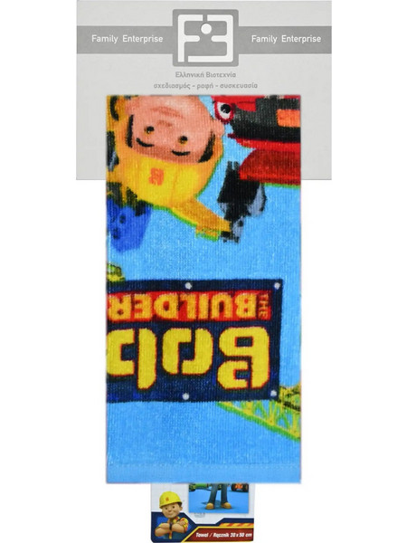Family Enterprise Bob Παιδική Πετσέτα Προσώπου / Χεριών 30x50cm Γαλάζια