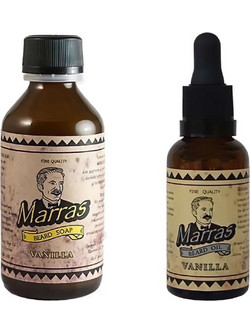 Marras Vanilla Beard Oil 30ml + Beard Shampoo 100ml