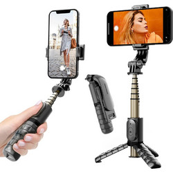 Techsuit Q10 Mini Selfie Stick Black