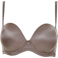 Lormar DOUBLE EXTRA Σουτιέν Strapless Push Up με Μπανέλα Ταμπά