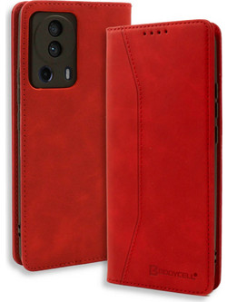 Bodycell Pu Leather Book Red (Xiaomi 13 Lite)