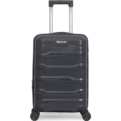 Amber AM1014 Βαλίτσα Καμπίνας 55x35x20cm με 4 Ρόδες Ανθρακί