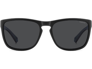 Polaroid Eyewear PLD2161/S O6W/M9 Γυναικεία Γυαλιά Ηλίου Τετράγωνα Κοκάλινα Μαύρα με Μαύρο Φακό