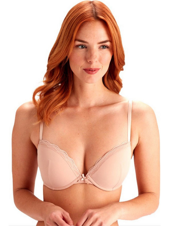 Pretty Polly Σουτιέν με Ελαφριά Ενίσχυση με Μπανέλα Nude Μαύρο ES001M
