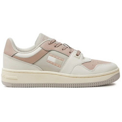 Tommy Jeans Γυναικεία Sneakers Λευκά Nude EN0EN02606-PJ5