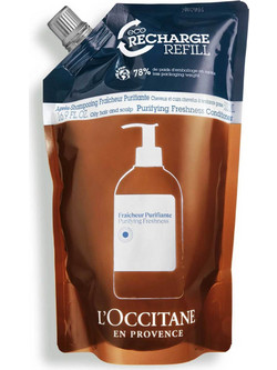 L'Occitane Purifying Freshness Refill Conditioner για Λιπαρά Mαλλιά 500ml