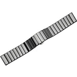 Beline Solid Λουράκι Μεταλλικό Black (Universal 20mm)