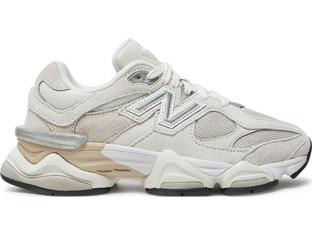 New Balance 9060 Ανδρικά Sneakers Flatforms Εκρού U9060WHT