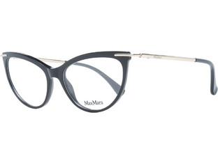 Max Mara MM5049 001 Γυναικείος Σκελετός Γυαλιών Οράσεως Κοκάλινος Μεταλλικός Ασημί Μαύρος
