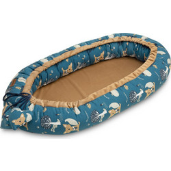 Sensillo Bears Caramel Βρεφικό Μαξιλάρι Φωλιά Ballfiber 80x45cm