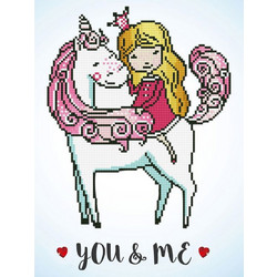 Diamond Dotz You & Me Καμβάς Diamond Painting Kit 40x30cm DD6.004