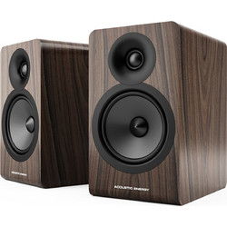Acoustic Energy 100-2 Ζεύγος Ηχείων Hi-Fi Βιβλιοθήκης 2 Δρόμων Dark Walnut