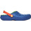Crocs Ανατομικές Χειμερινές Παιδικές Παντόφλες για Αγόρια με Γούνα Royal Blue 207010-4LB