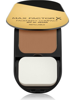Max Factor Facefinity Refillable 009 Caramel Compact Make Up SPF20 10gr