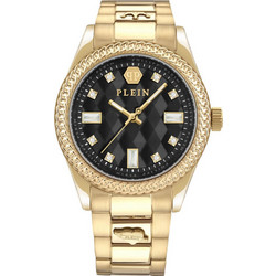 Philipp Plein Queen Γυναικείο Ρολόι με Χρυσό Μεταλλικό Μπρασελέ PWCDA0624