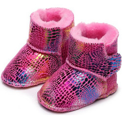 Childrenland Βρεφικά Μποτάκια Αγκαλιάς Φούξια D0306