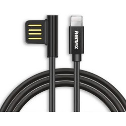 Remax RC-054i Angle 90° USB-A to Lightning Cable 1m Black RC-054I