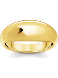 Thomas Sabo Γυναικείο Δαχτυλίδι Βεράκι Επιχρυσωμένο TR2472-413-39