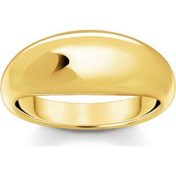 Thomas Sabo Γυναικείο Δαχτυλίδι Βεράκι Επιχρυσωμένο TR2472-413-39