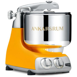 Ankarsrum 2300122 Sunbeam Yellow Assistent Original Κουζινομηχανή 1500W με Ανοξείδωτο Κάδο 7lt