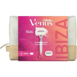 Gillette Venus ComfortGlide Sugarberry Γυναικείο Ξυραφάκι με Ανταλλακτικές Κεφαλές με 3 Λεπίδες & Λιπαντική Ταινία 2τμχ