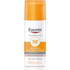Eucerin Pigment Control Light Αντηλιακό Gel Προσώπου με Χρώμα SPF50+ 50ml