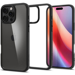 Spigen Ultra Hybrid Back Cover Matte Black (iPhone 16 Pro)