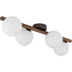 TK Lighting Estera Κρεμαστό Φωτιστικό Οροφής Πολύφωτο G9 Λευκό 10270